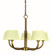 Emma Five Light Chandelier in Brushed Brass (8|5750 BR)