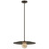 Pertica LED Pendant in Mirrored Bronze (268|KW 5526MBZ-ALB)