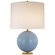 Elsie One Light Table Lamp in Blue Painted Glass (268|KS 3014BLU-L)