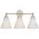 Parkington LED Wall Sconce in Polished Nickel (268|CHD 2529PN-WG)