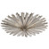 Claymore LED Flush Mount in Burnished Silver Leaf (268|CHC 4400BSL)