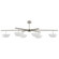 Valencia LED Chandelier in Polished Nickel (268|ARN 5521PN-WHT)