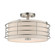 Blanchard Three Light Semi-Flush Mount in Brushed Nickel (107|55118-91)