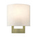 ADA Wall Sconces One Light Wall Sconce in Antique Brass (107|42420-01)