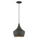 Waldorf One Light Pendant in Bronze with Antique Brass (107|41186-07)