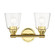 Catania Two Light Vanity Sconce in Polished Brass (107|16782-02)