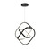 Sienna LED Pendant in Semi Gloss Black (78|AC6690BK)