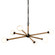 Nomad Six Light Chandelier in Bronze (67|F7256-BRZ)