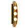 Hopper LED Wall Sconce in Vintage Brass Bronze Accents (68|271-13-VB/BBR)