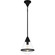 Quoizel Piccolo Pendant One Light Mini Pendant in Matte Black (10|QPP6160MBK)