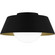 Quoizel Flush Mount One Light Flush Mount in Matte Black (10|QFL6182MBK)