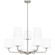 Gallagher Nine Light Chandelier in Brushed Nickel (10|GGR5032BN)