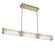 Tabulo LED Linear in Gilded Brass (404|PLB0090-43-GB-TL-001-L3)