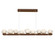 Mesa LED Linear Suspension in Burnished Bronze (404|PLB0089-0C-BB-A-CA1-L3)