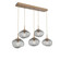 Nebula LED Pendant in Novel Brass (404|PLB0068-05-NB-ZS-C01-L1)