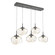 Nebula LED Pendant in Graphite (404|PLB0068-05-GP-GA-C01-L1)