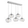 Nebula LED Pendant in Classic Silver (404|PLB0068-05-CS-GC-C01-L3)