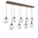 Aster LED Pendant in Burnished Bronze (404|PLB0066-09-BB-GC-C01-L3)