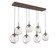 Aster LED Pendant in Burnished Bronze (404|PLB0066-07-BB-GC-C01-L3)