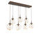 Aster LED Pendant in Burnished Bronze (404|PLB0066-07-BB-GA-C01-L3)