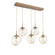 Aster LED Pendant in Novel Brass (404|PLB0066-05-NB-GA-C01-L3)