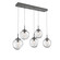 Aster LED Pendant in Graphite (404|PLB0066-05-GP-GC-C01-L3)