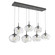 Nebula Seven Light Pendant in Graphite (404|PLB0064-07-GP-C-C01-E2)