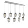 Meteo Nine Light Pendant in Classic Silver (404|PLB0063-09-CS-S-C01-E2)