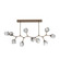 Gem LED Branch in Flat Bronze (404|PLB0039-BC-FB-S-001-L1)