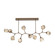 Gem LED Branch in Flat Bronze (404|PLB0039-BC-FB-B-001-L3)