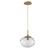 Nova LED Pendant in Novel Brass (404|LAB0068-01-NB-GC-C01-L1)