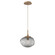 Nebula LED Pendant in Novel Brass (404|LAB0068-01-NB-FS-C01-L3)