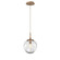 Aster One Light Pendant in Novel Brass (404|LAB0062-01-NB-C-C01-E2)