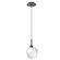 Gem LED Pendant in Matte Black (404|LAB0039-01-MB-C-C01-L1-RTS)