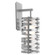 Tempest LED Wall Sconce in Classic Silver (404|IDB0013-11-CS-F-L3)