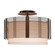 Downtown Mesh Semi-Flush Mount in Graphite (404|CLB0020-14-GP-SH-E2)