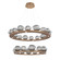 Mesa LED Chandelier in Novel Brass (404|CHB0089-2B-NB-S-CA1-L1)
