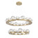 Mesa LED Chandelier in Gilded Brass (404|CHB0089-2B-GB-C-CA1-L3)
