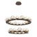 Mesa LED Chandelier in Flat Bronze (404|CHB0089-2B-FB-A-CA1-L1)