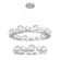 Mesa LED Chandelier in Classic Silver (404|CHB0089-2B-CS-C-CA1-L3)