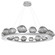 Mesa LED Chandelier in Classic Silver (404|CHB0089-0D-CS-S-CA1-L1)