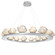 Mesa LED Chandelier in Classic Silver (404|CHB0089-0D-CS-A-CA1-L3)