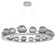 Mesa LED Chandelier in Beige Silver (404|CHB0089-0D-BS-S-CA1-L1)