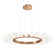 Fiori LED Chandelier in Novel Brass (404|CHB0071-56-NB-WL-CA1-L3)