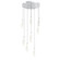 Fiori LED Pendant in Classic Silver (404|CHB0071-08-CS-WL-C01-L3)