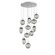 Cosmos LED Pendant in Classic Silver (404|CHB0069-11-CS-GS-C01-L3)
