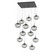 Nebula LED Pendant in Graphite (404|CHB0068-12-GP-ZS-C01-L3)