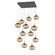Nebula LED Pendant in Graphite (404|CHB0068-12-GP-GB-C01-L3)