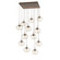 Nebula LED Pendant in Burnished Bronze (404|CHB0068-12-BB-GA-C01-L3)