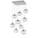 Nebula LED Pendant in Classic Silver (404|CHB0068-09-CS-ZC-C01-L1)